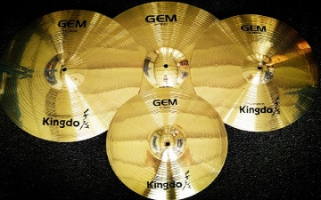 Brass Polishing Drum Cymbals Set