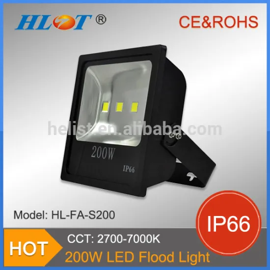 Factory price high lumen rgb 200w outdoor led floodlight