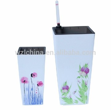 Indoor Flower Pots for Home & Office, painted flower pots, self watering flower pots