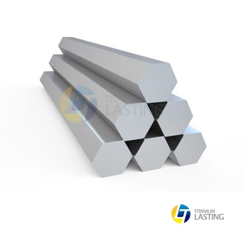 Estoque de barra hexagonal de titânio útil industrial para venda