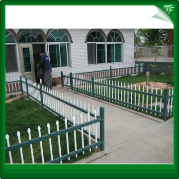 Galvanized steel garrison fencing