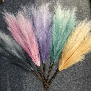 G-011 New Style Silk Artificial Pampas Wedding Flowers Decoration