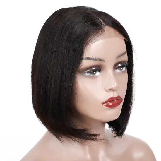 Wholesale human hair wigs private label human hair blend wigs lace front wigs