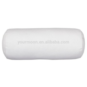 Solid color bed bolster pillow/pillowcase