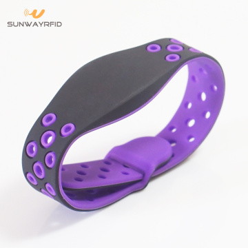 2018 New Design LF/HF/UHF Color RFID Bracelet