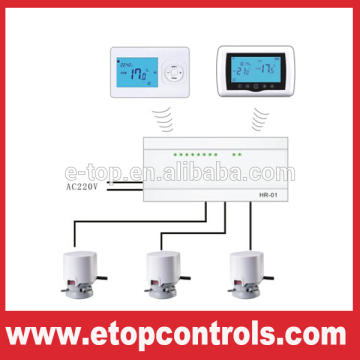 8 Zone Output Wireless Thermostat Central Control System For Boiler