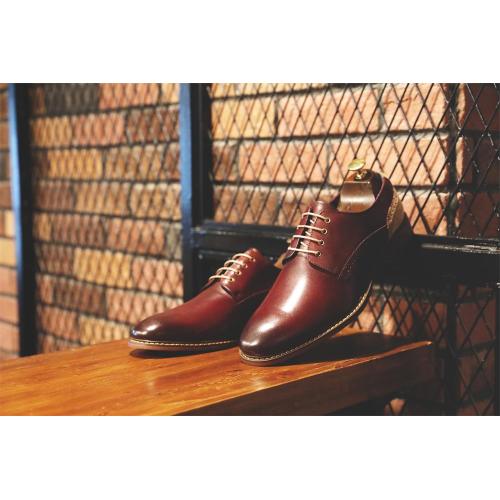 Lace Up Leather Shoes For Men