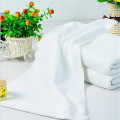 white hotel microfiber bath towel