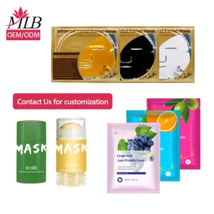 Organic Clay Face Mask for Oil Control and Cleansing - Green Tea Facial Mask Stick