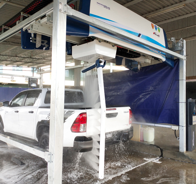 Opening a automatic car wash center