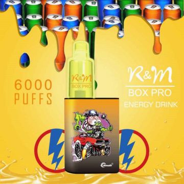 RGB Işık R&amp;M Box Pro Big Puff Vape