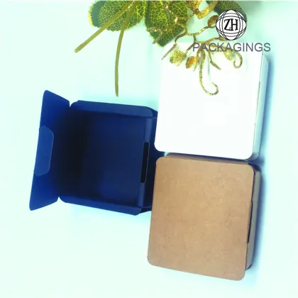 Face Puff Cake Boxes Packing for Customize