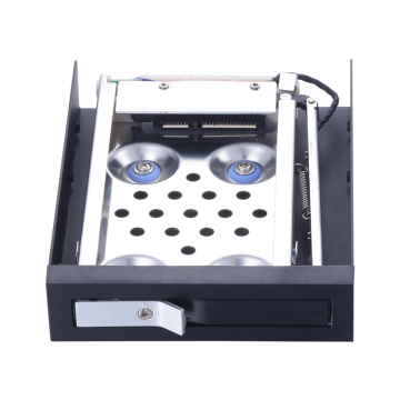 Unestech 2.5 inch single bay shockproof SATA HDD/SSD mobile storage rack with LED indicator and hot-plug function