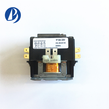 中国のサプライヤー：エアコンリレー交換用の高品質の1P 30A 220V ACコンタクタ