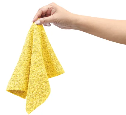 Grab-A-Rag 50PK Microfiber Ultrasonic Cut Wiping Rags