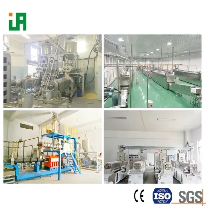 Pro Plan Pet Food Manufacturing Equipment: Double-Screw Animal Feed Extrusion Lines for Dogs and Cats