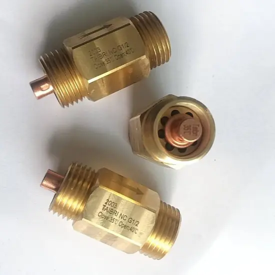 1/2 Normally Closed Anti-Scalding Valve for Eye Washer