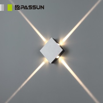 Narrow Beam Angle LED Wall Lamps | Steel Indoor IP20 5 Degree Lens LED Wall Lighting