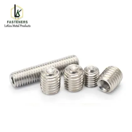 Stainless Steel Hex Socket Cup Point Set Screw