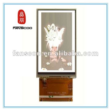 Low price 3.2 inch AUO panel LCD for Nokia x3-02 with touch panel