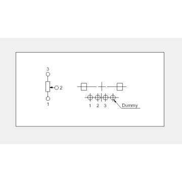 RK11K Series Rotating potentiometer