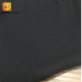 Regular product black dyed rib fabric for clothes