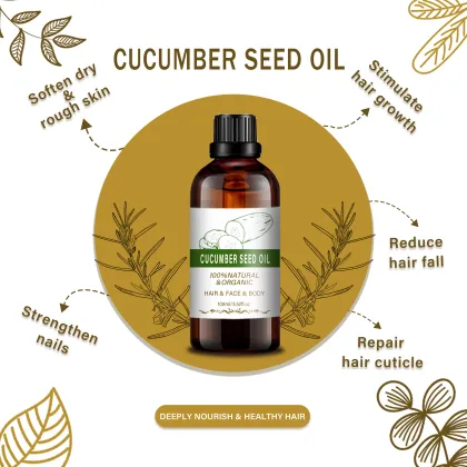 cold pressed cucumber seed oil Cucumber seed oil