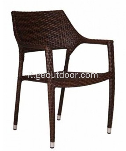 Homeuse Furniture Sedia in rattan per hotel