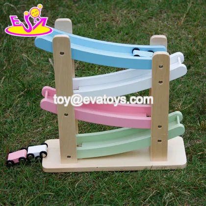 intelligent children wooden car toys games W04E037