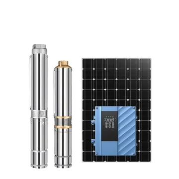 Hybrid Solar DC Water Pump for Deep Well Farm Irrigation