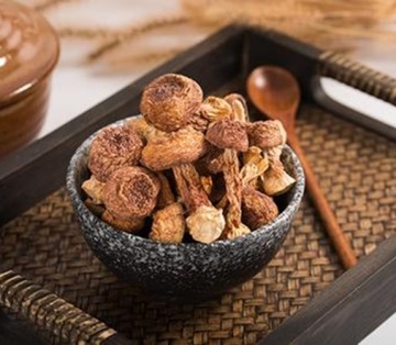 dried agaricus blazei mushrooms