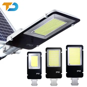 High-Power TecDeft Solar Street Lights: IP65 Waterproof, LED, Aluminum, Remote Control, Available in 50W to 400W
