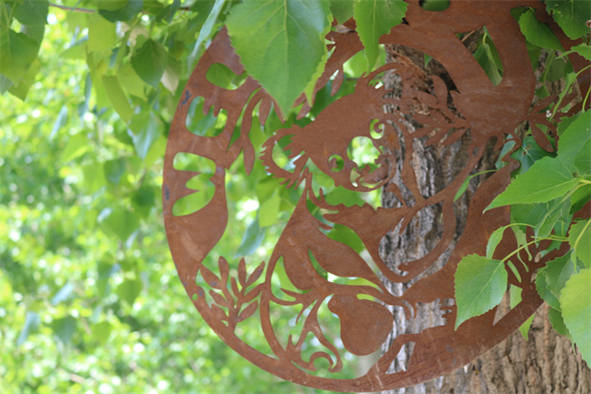 Weathering steel cutting parts