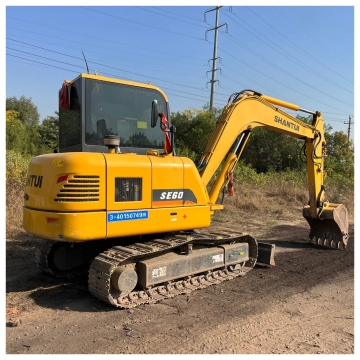 Shantui SE60 6 Ton Mini Excavator - China Made Earth Moving Equipment