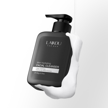 Custom Logo Niacinamide Whitening Facial Cleanser for Men