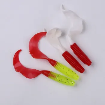 CURLYTAIL BAIT 60MM 1.8G SOFT PVC FISHING LURE SUPERIORFISHING CY095