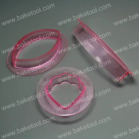 Plastic 3pcs Cymbidium Orchid Flower Press Mold Set