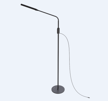 Chińska lampa LED podłogowa zasilana 5V2A do odczytu