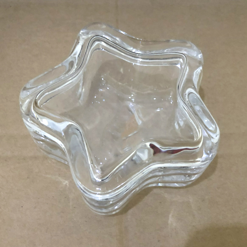 Br 1861decorative Crystal Star Trinket Box