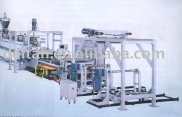 PET sheet twin screw extrusion machine line