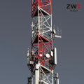 Torre de comunicação de três tubos