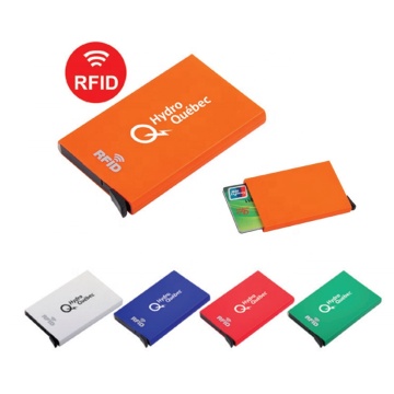 Customizable Pocket RFID Wallet with Pop-up Credit Card Holder