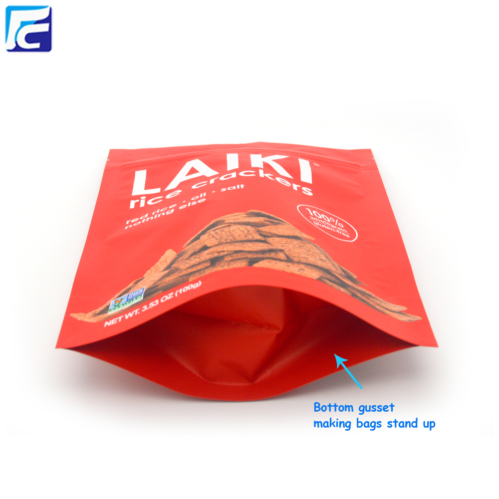 stand up pouches for food packaging