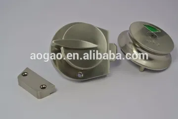 AOGAO 18-2 zinc alloy toilet cubicle bathroom door lock