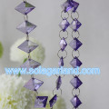 8.5*20*30MM Diamond Shape Acrylic Crystal Beads Garland Wedding Home Party Decoration