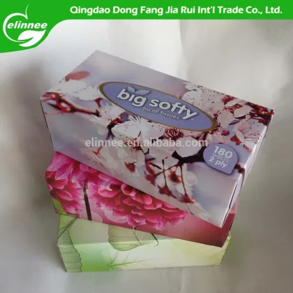 Box Virgin Pulp White Facial Tissue
