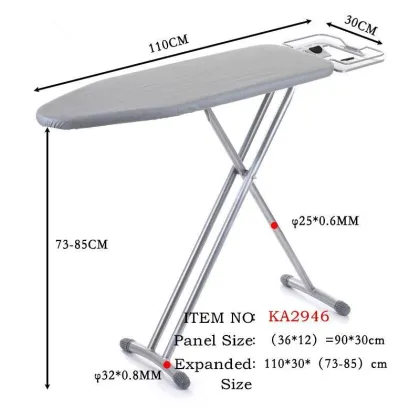 Table Mesh Folding Ironing Board with Ironing Board Cover