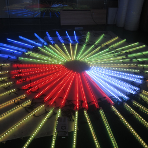 Night club ceiling design led rgb tube
