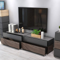 Modern minimalist TV cabinet coffee table