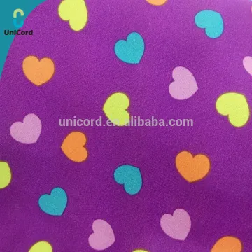 100 % Polyester Printed Plain Fabric